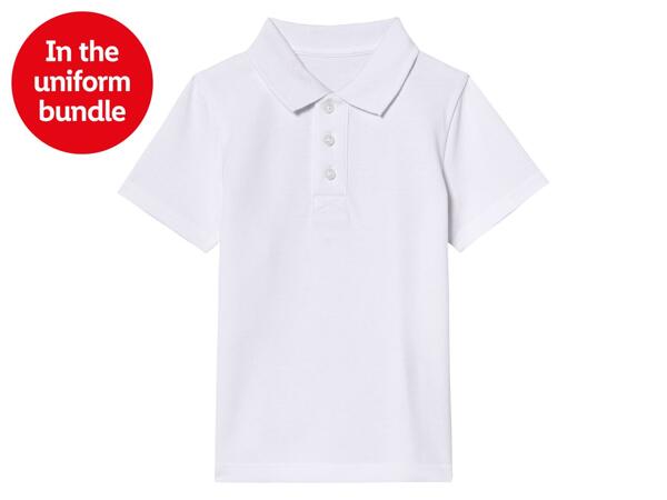 Boys' School Polo Shirts - 2 Pack
