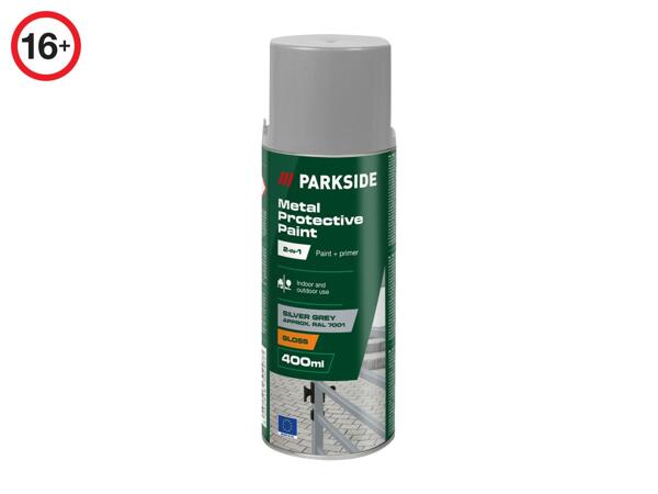 Parkside Metal Protective Paint - Silver Grey