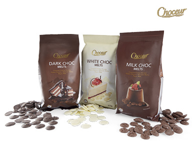 CHOCEUR CHOC MELTS 375G