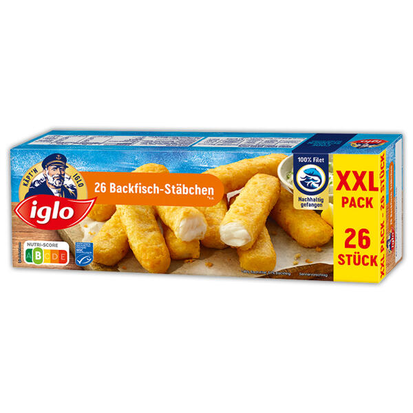 Backfisch-Stäbchen / Filegro XXL