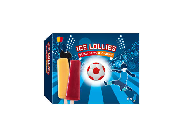 Glaces à l'eau