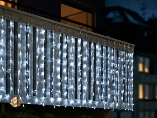Tenda luminosa a LED
