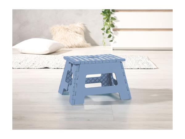 Livarno Home Blue Folding Step Stool