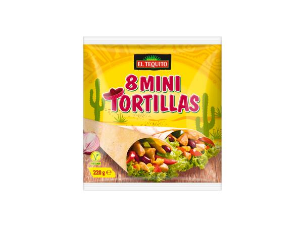 EL TEQUITO Mini tortilly