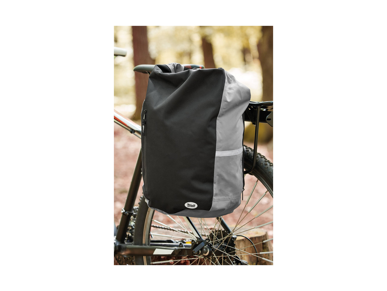 Crivit 2-in-1 Bike Pannier and Backpack1