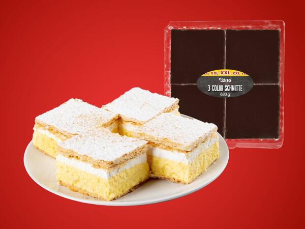 Cremeschnitte oder 3 Color Schnitte