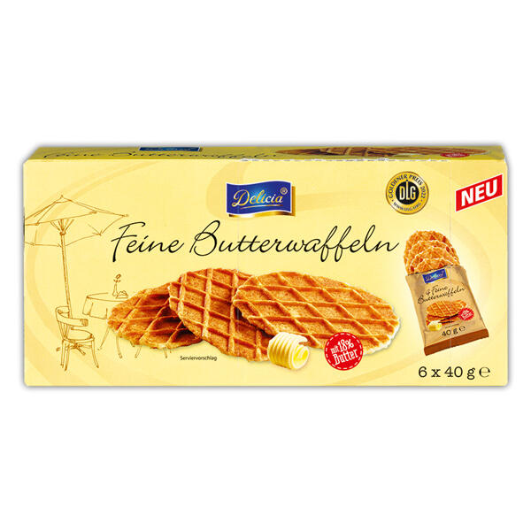 Feine Butterwaffeln