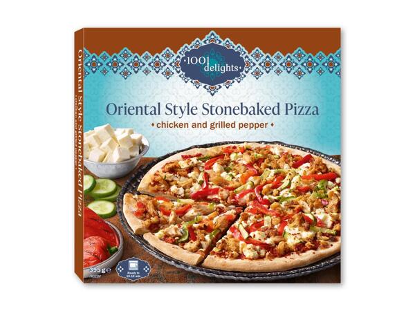 1001 DELIGHTS Orientalsk-inspireret stenovnspizza