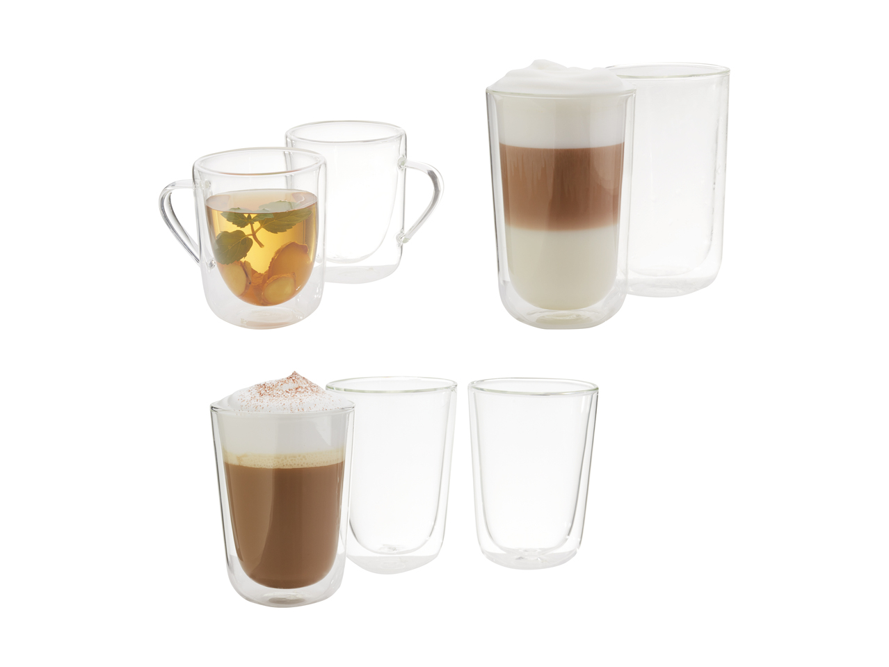 Verres à double paroi