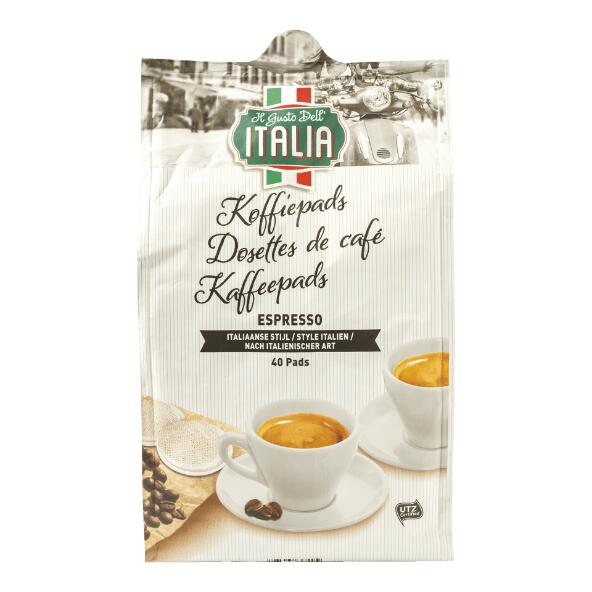 Dosettes de café expresso, 40 pcs