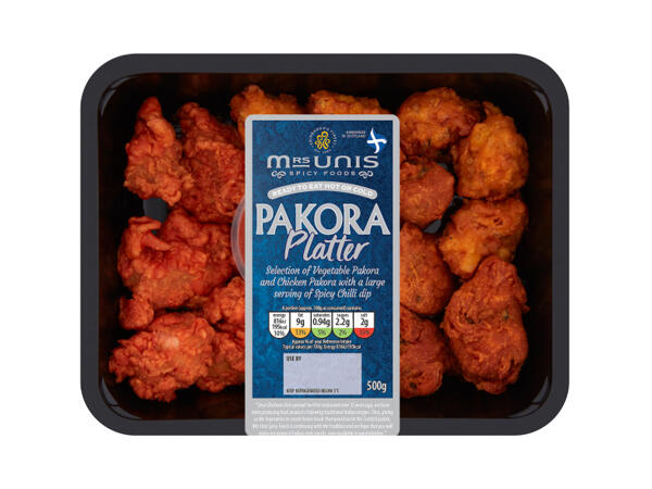 MRS Unis Pakora Platter