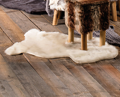 Tapis décoratif en fourrure synthétique MY LIVING STYLE