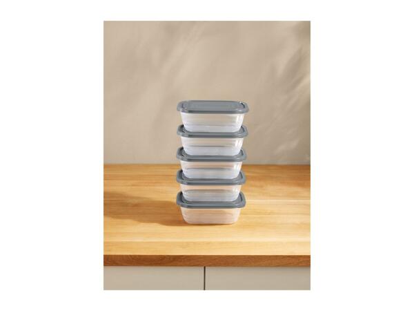 Livarno Home Food Storage Containers - Set of 5