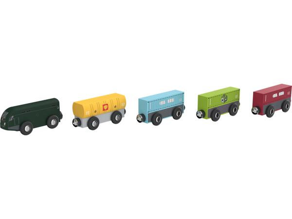 Wooden train sets