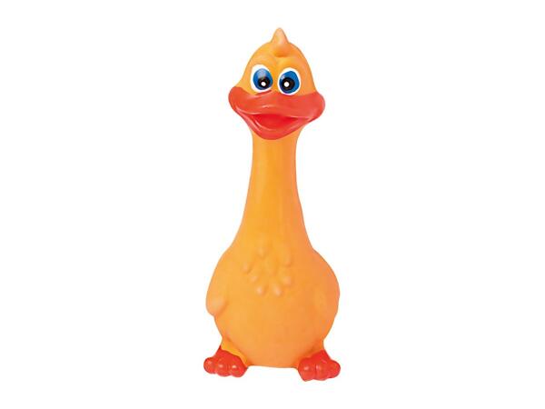 Zoofari Duck With Squeaker Dog Toy