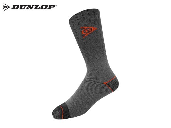 Dunlop Men's Grey Work Socks - 3 Pairs