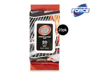 BBQ Cleaning Wipes 20pk or BBQ and Grill Cleaner 750ml