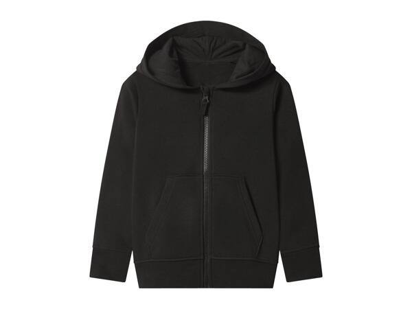Black Zip-Up Hoodie