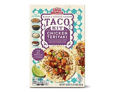 Casa Mamita 
 Teriyaki Chicken or Pork Carnitas TacoMeal Kit