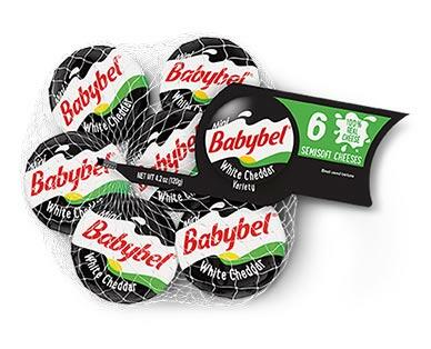 Mini Babybel 
 White Cheddar 6-Count
