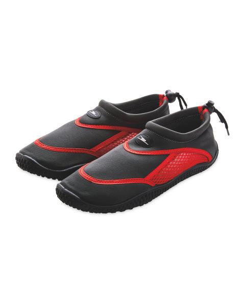 Adult's Aqua Shoes Red