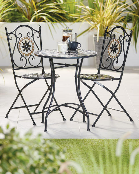 Gardenline Mosaic Bistro Set