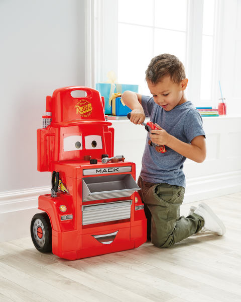 Cars 3 Mack Work Trolley