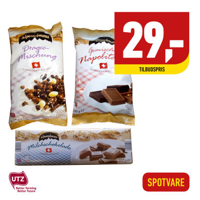 Schweizisk chokolade
