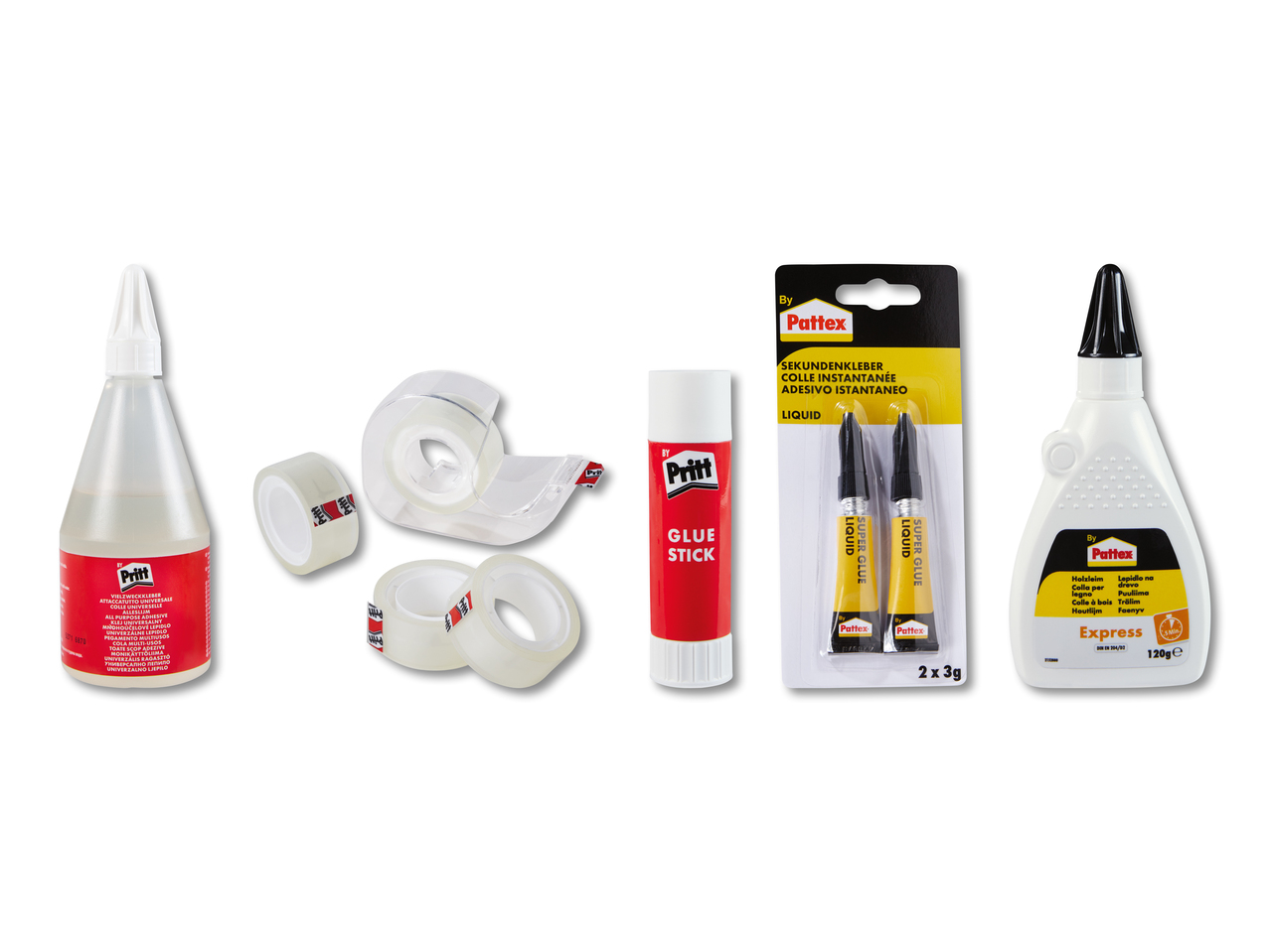 Assortiment d'adhésifs