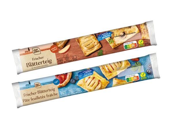 Frischer Blätterteig