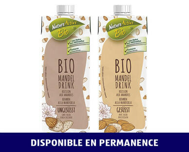 NATURE ACTIVE BIO 
 BOISSON À L'AMANDE BIO