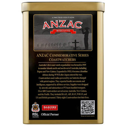 Anzac Biscuit Tin 300g