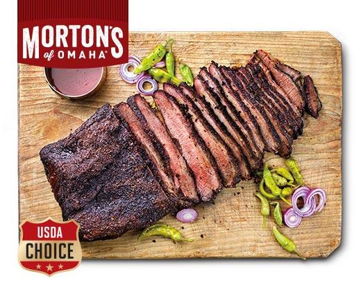 Morton's of Omaha 
 USDA Choice Salt & Pepper Beef Brisket