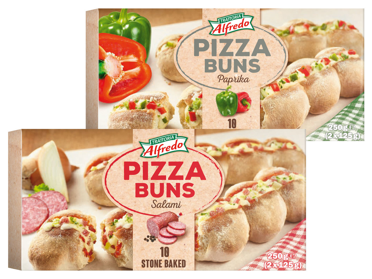 TRATTORIA ALFREDO Pizza Buns