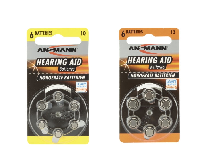 ANSMANN Hearing Aid Batteries