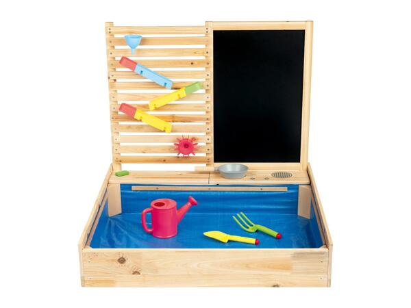 Playtive Sandpit With Water Wall - 28 Piece Set