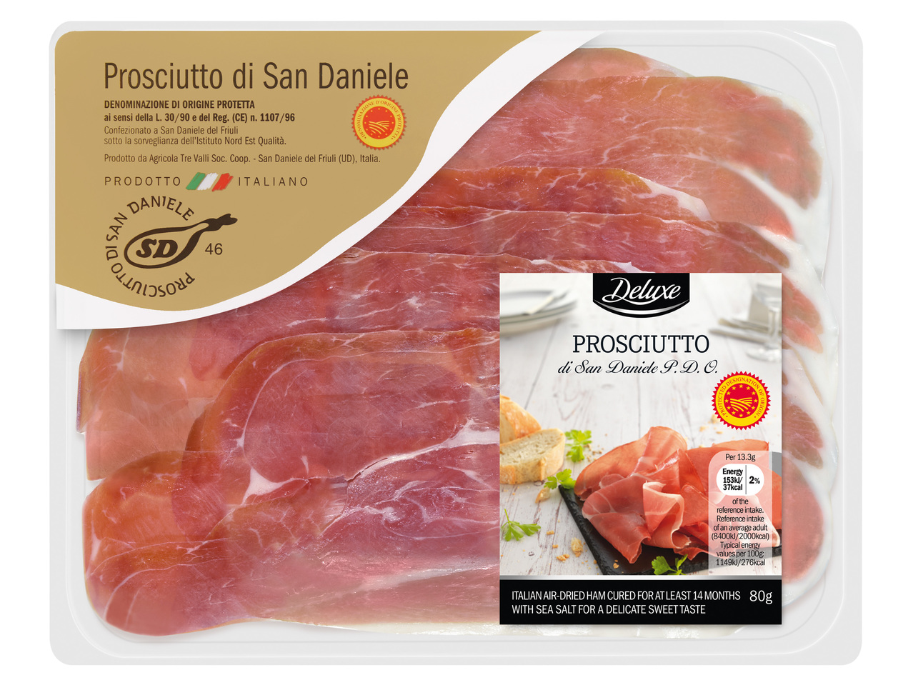 DELUXE Prosciutto di San Daniele DOP