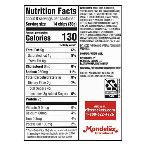 Toasted Veggie Chips, 8.1 oz