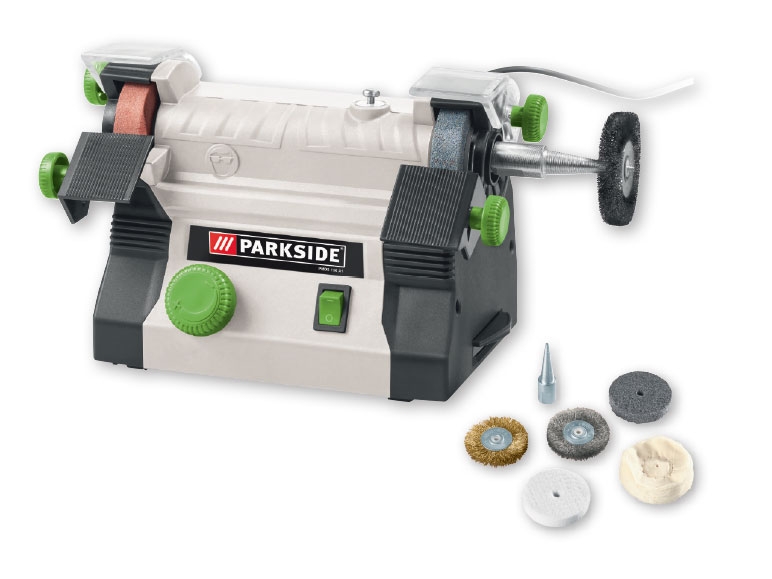 Parkside 100W Modelling Double Bench Grinder