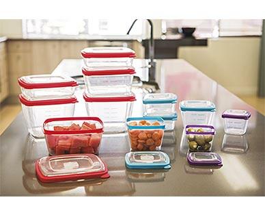 Crofton 24 Piece Durable Food Storage Set