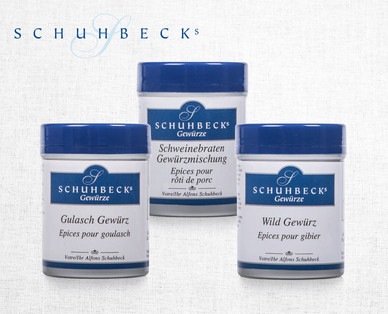 SCHUHBECKS Traditionelle Gewürzmischung