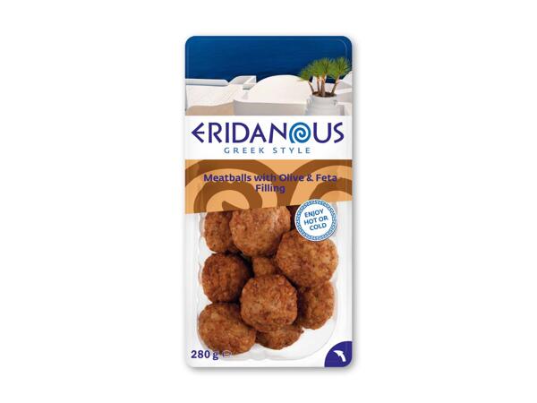 Kødboller med fyld