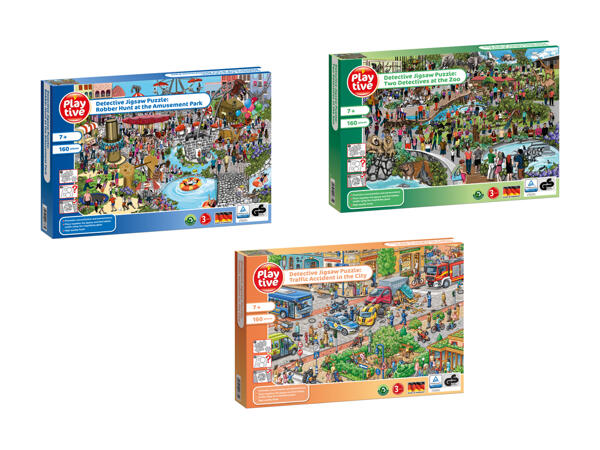 PLAYTIVE(R) Detektiv puslespil