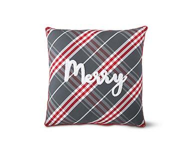 Merry Moments Holiday Decorative Pillow