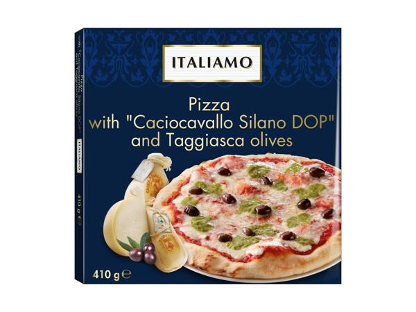 Pizza caciocavallo/​olive