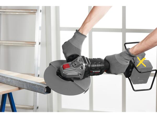 40V Cordless Angle Grinder