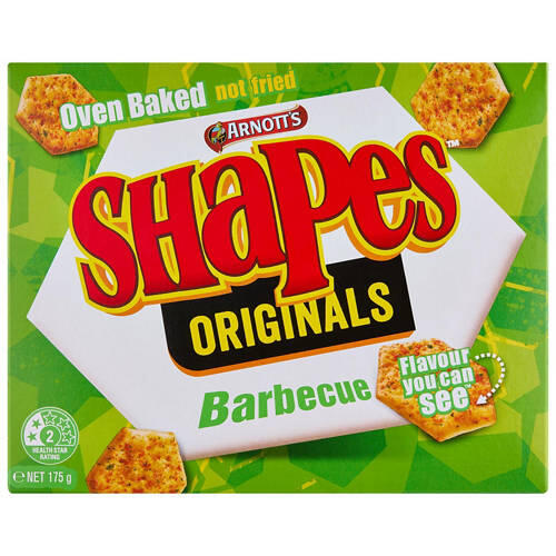 BBQ Shapes 175g