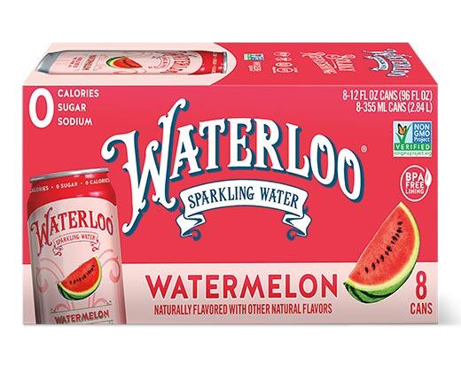 WATERLOO 
 Sparkling Water Assorted Varieties