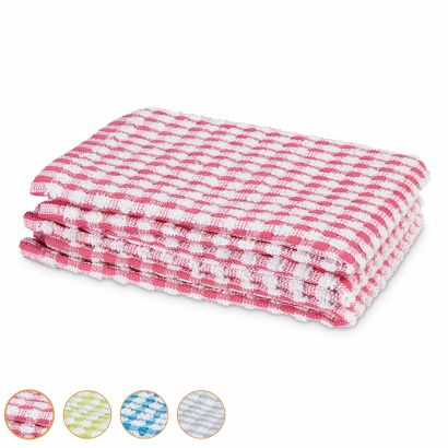 Lavettes en coton, 3 pcs