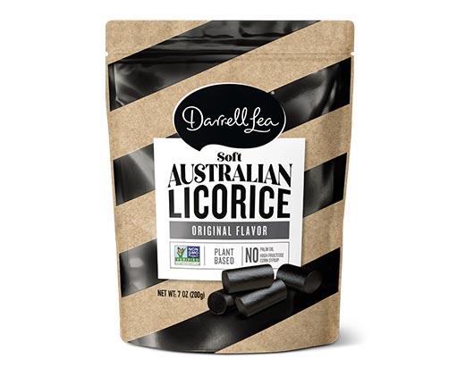 Darrell Lea 
 Original or Strawberry Soft Australian Liquorice